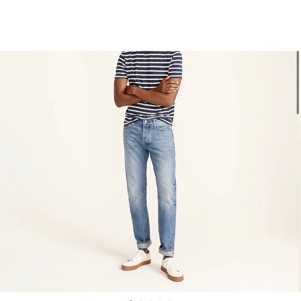 J Crew Vintage Flex jean Blue Spruce
(Worn once)